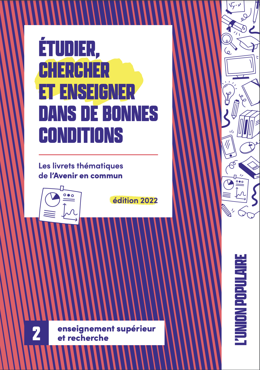 ÉTUDIER, CHERCHER ET ENSEIGNER DANS DE BONNES CONDITIONS