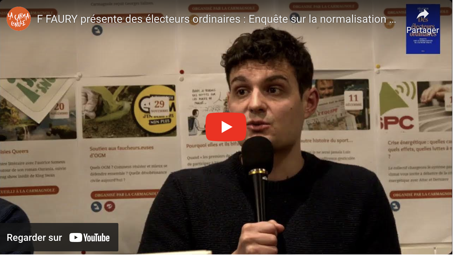 Félicien FAURY présente des électeurs ordinaires : Enquête sur la normalisation de l’extrême droite