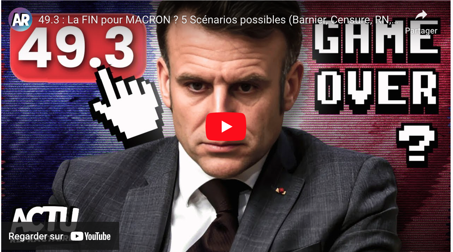 49.3 : La FIN pour MACRON ?