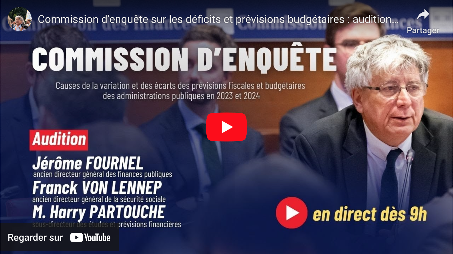 Commission d’enquête sur les déficits et prévisions budgétaires