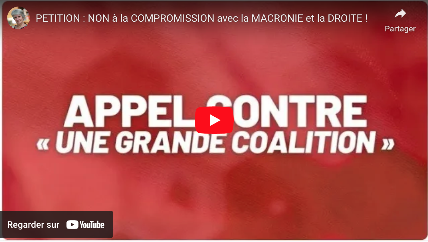 Pétition : non à la compromission avec la macronie et la droite !