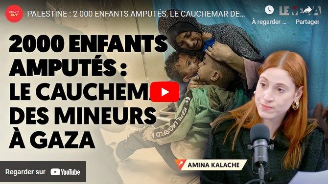 Palestine : 2 000 enfants amputés, le cauchemar des mineurs à Gaza