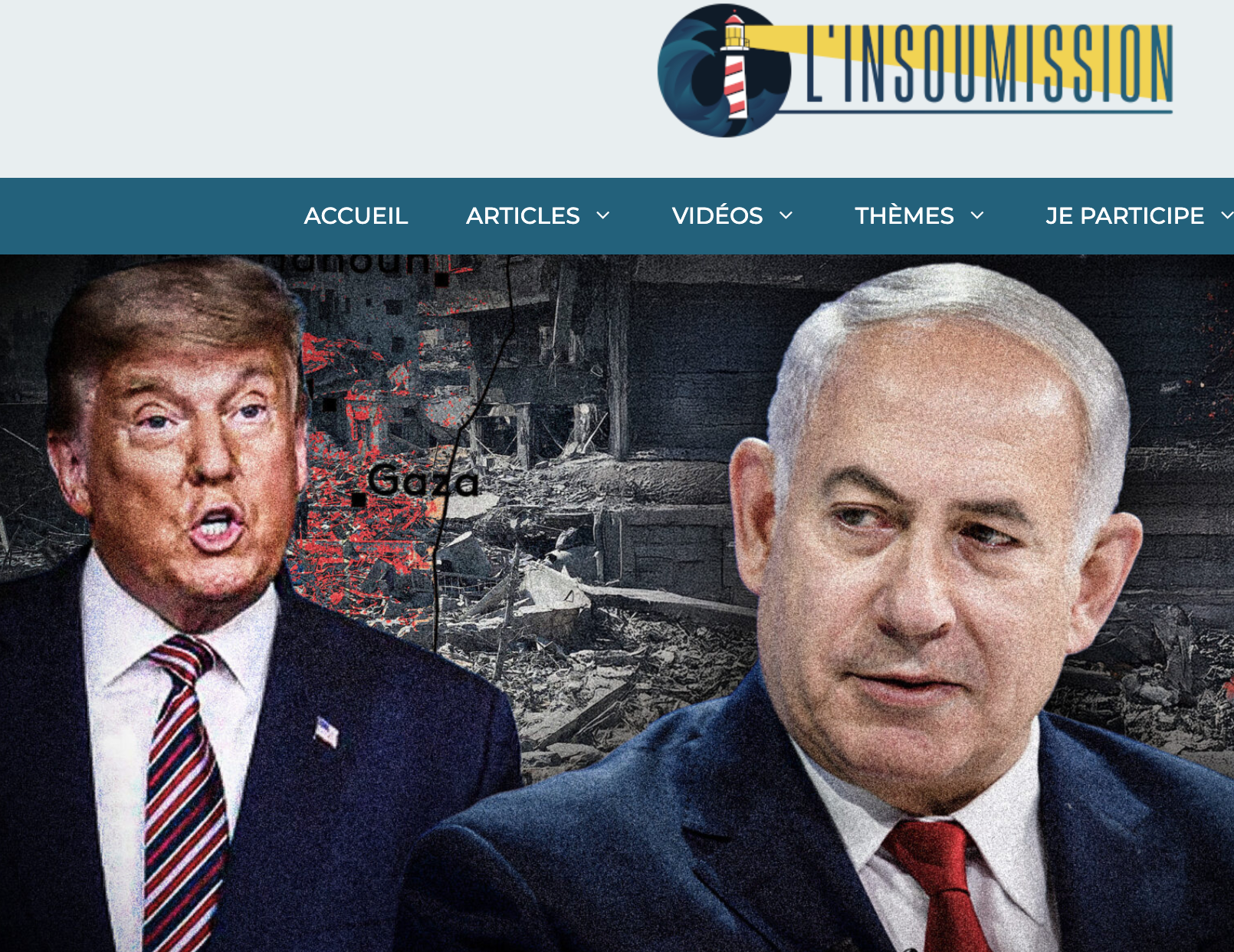 « Contrôle » de Gaza, « Côte d’Azur du Moyen-Orient » : Trump veut achever le génocide commencé par Netanyahu