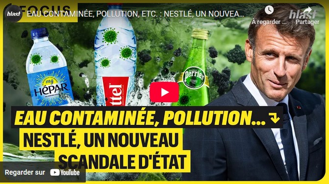 Eau contaminée, pollution, etc.