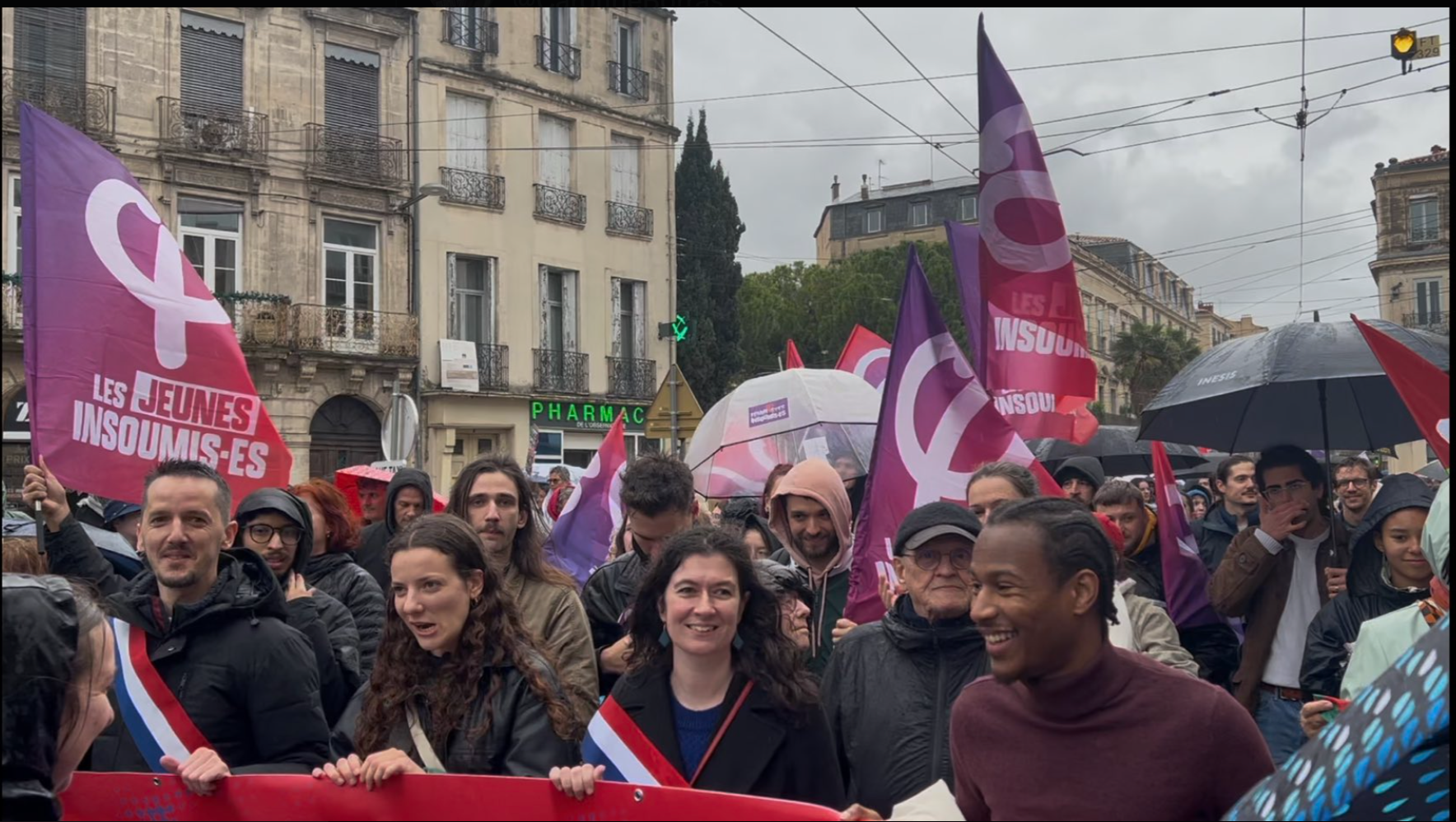 Trois mille personnes contre l’extrême droite à Montpellier