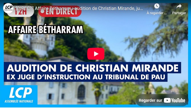 5-Audition de Christian Mirande, juge d’instruction au tribunal de Pau