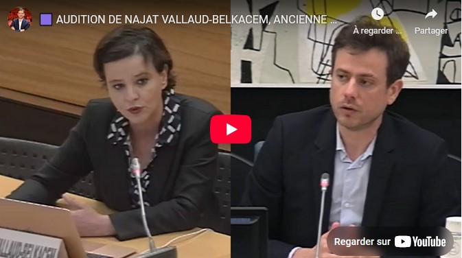 Audition de Najat Vallaud-Belkacem