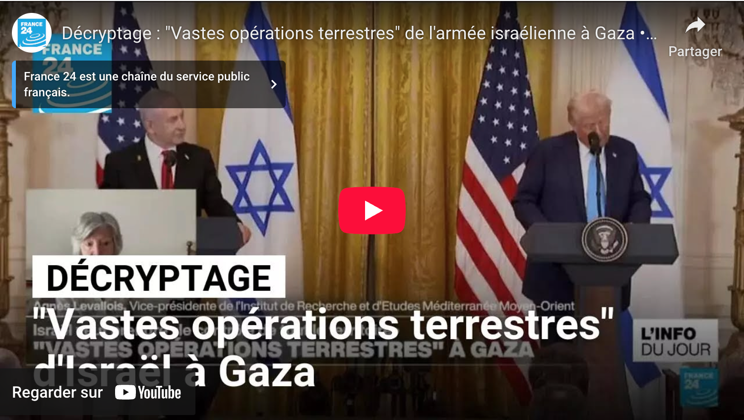 “Vastes opérations terrestres” de l’armée israélienne à Gaza • Décryptage Agnés Levallois