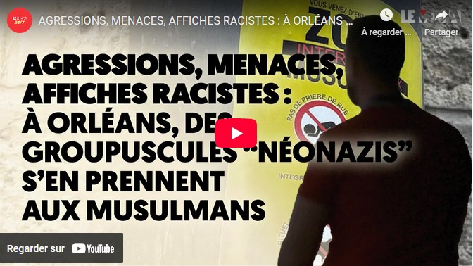 Agressions, menaces, affiches racistes