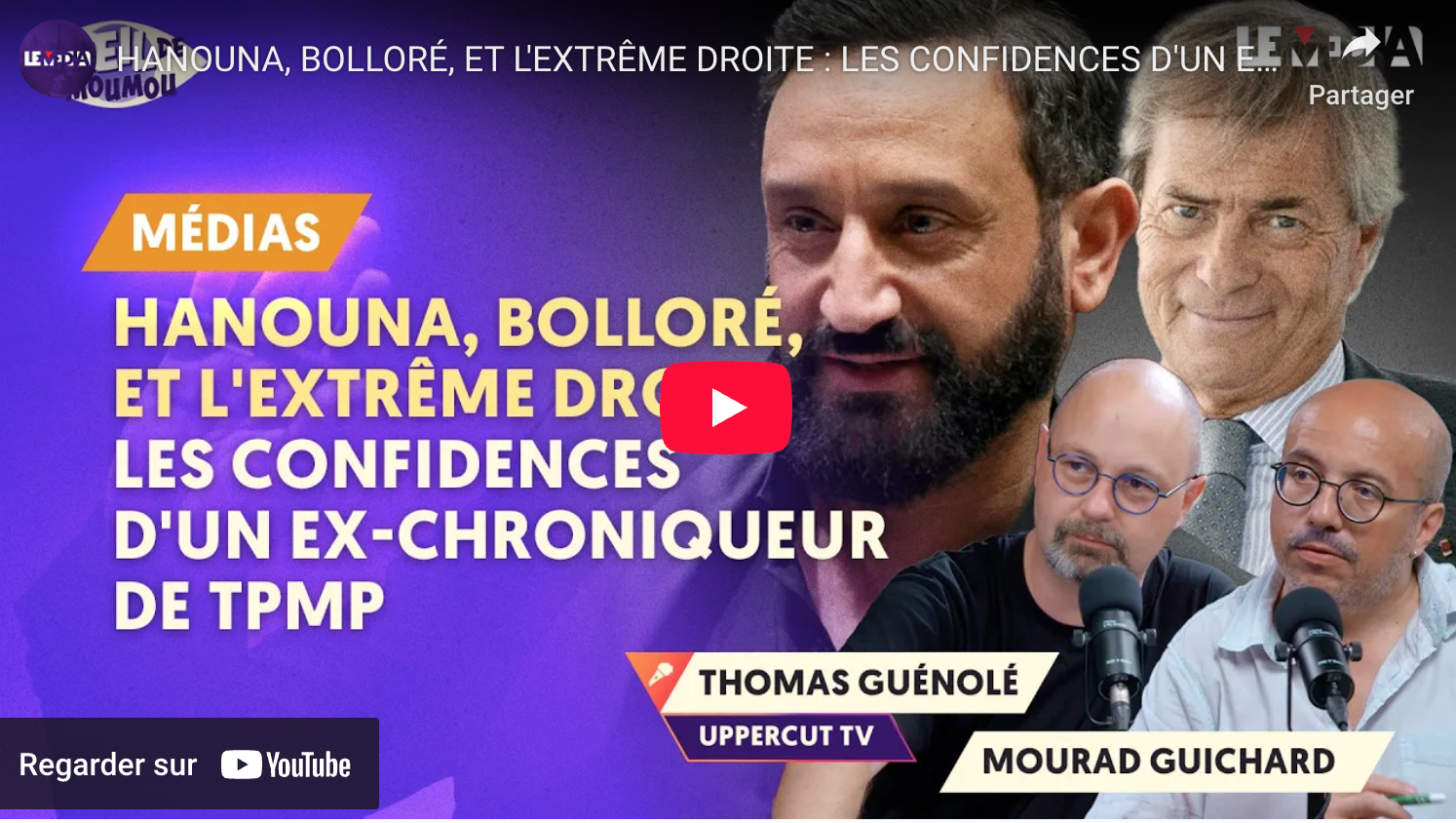 Hanouna, Bolloré, et l’extrême droite : les confidences d’un ex-chroniqueur de TPMP
