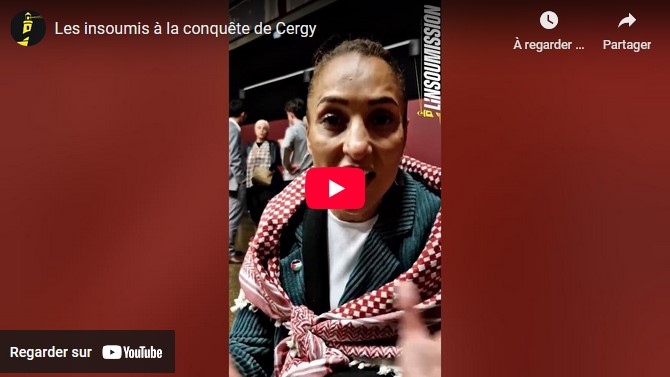 Les insoumis à la conquête de Cergy
