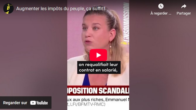Augmenter les impôts du peuple