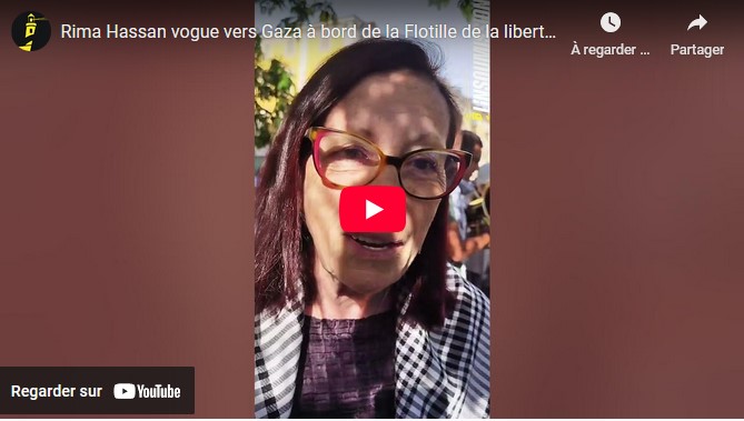 Rima Hassan vogue vers Gaza