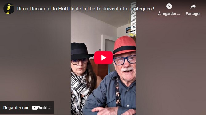 Rima Hassan et la Flottille de la liberté