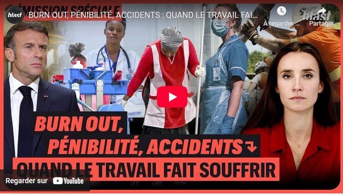 Burn out, pénibilité, accidents