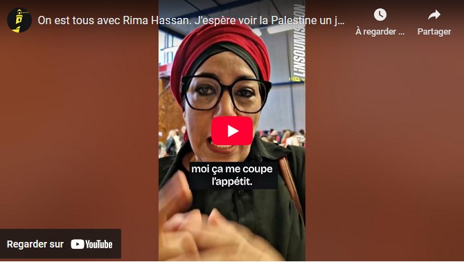 On est tous avec Rima Hassan