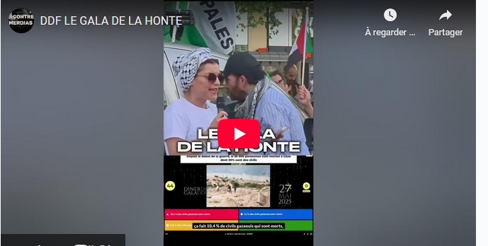Le gala de la honte