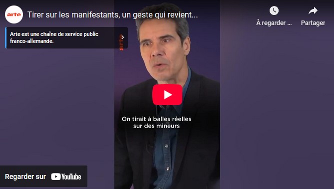Tirer sur les manifestants