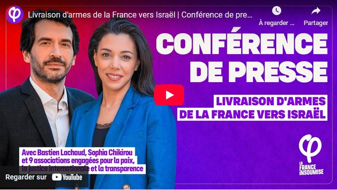 Livraison d’armes de la France vers Israël