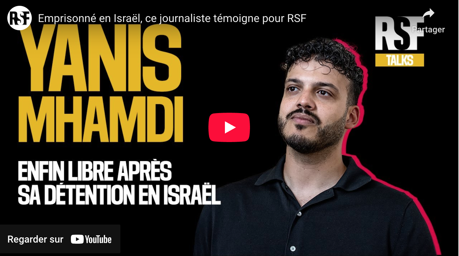 Emprisonné en Israël