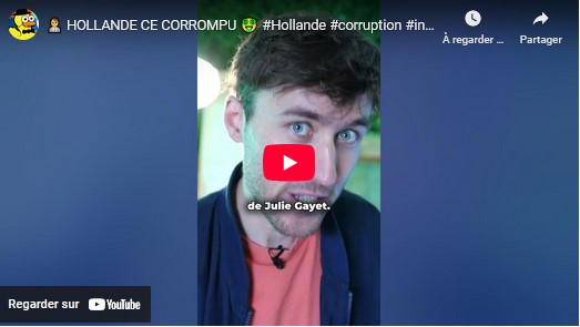 Hollande ce corrompu
