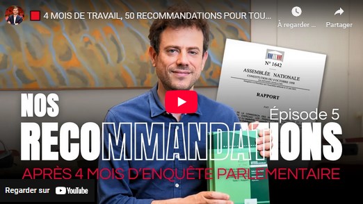 Quatre mois de travail, 50 recommandations pour tout changer (épisode 5)