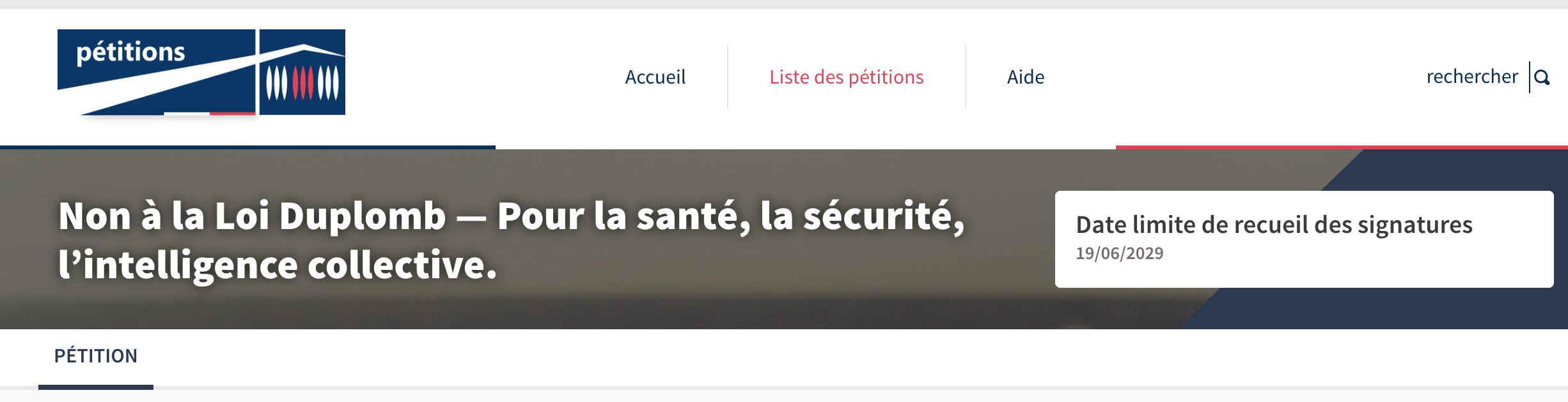 Non à la Loi Duplomb — Pour la santé, la sécurité, l’intelligence collective