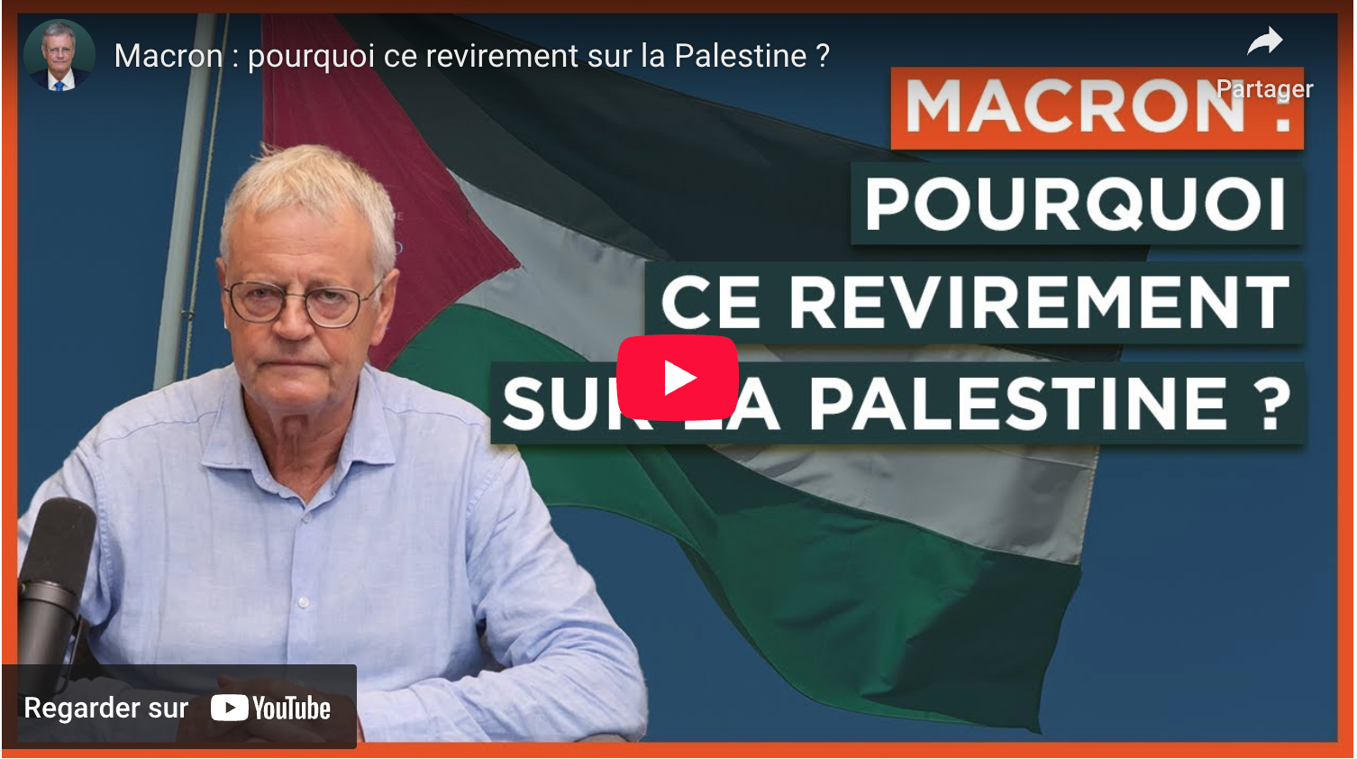 GAZA. Macron : pourquoi ce revirement sur la Palestine ?