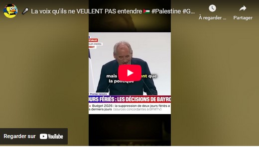 La voix qu’ils ne veulent pas entendre