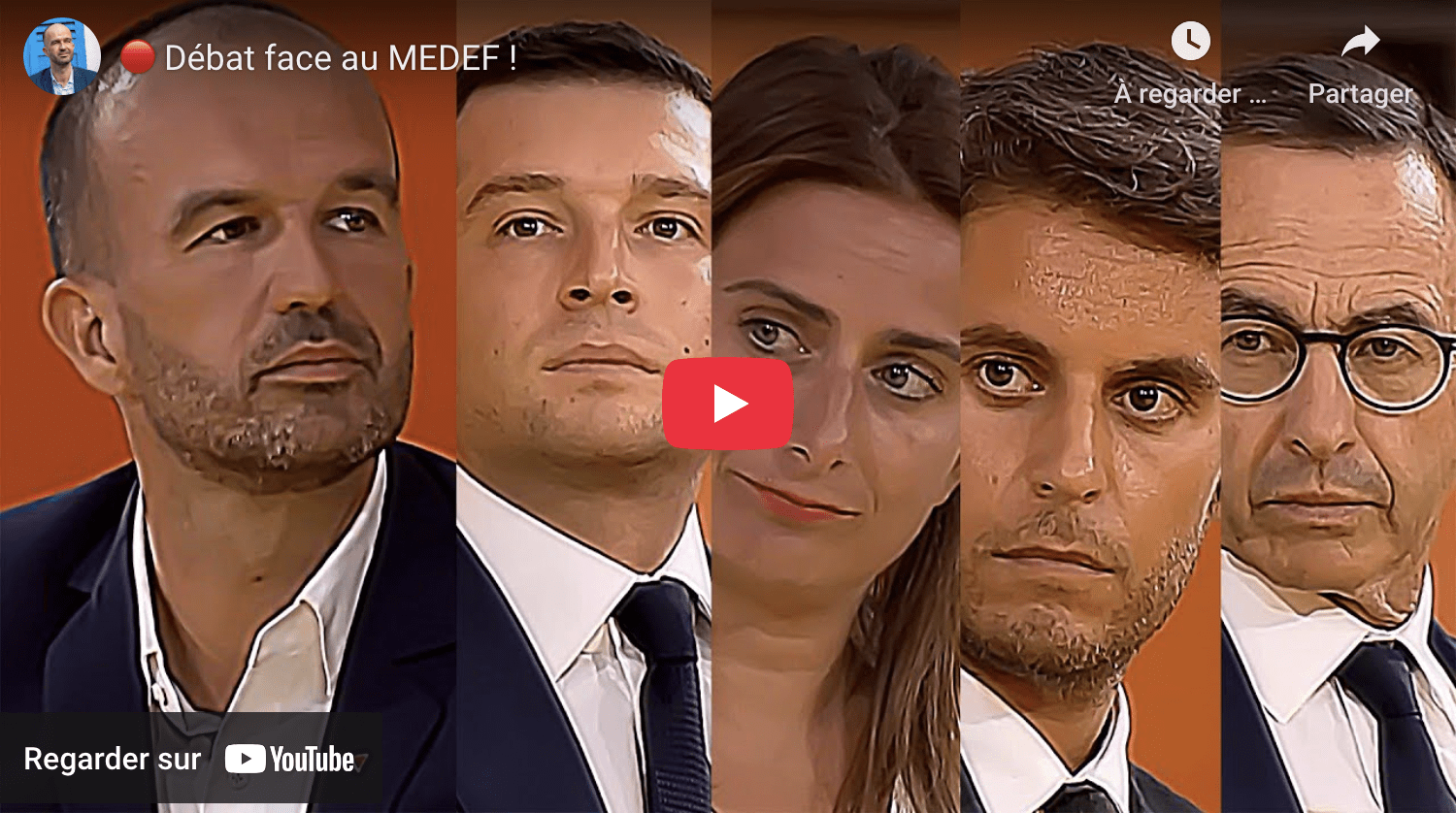 face au MEDF