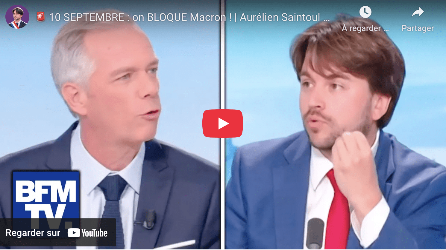 On bloque Macron