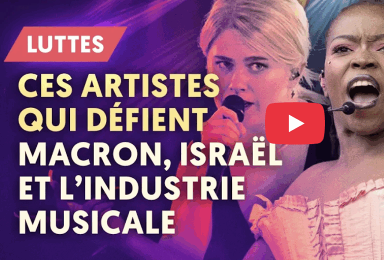 artistes qui défient Macron, Israël