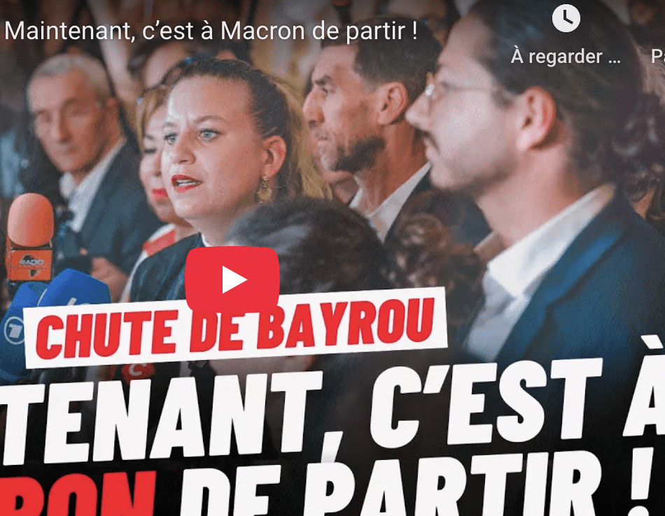 Maintenant, c’est à Macron de partir !