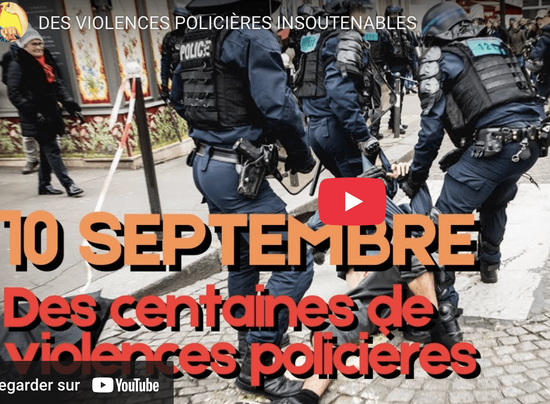 Des violences policières