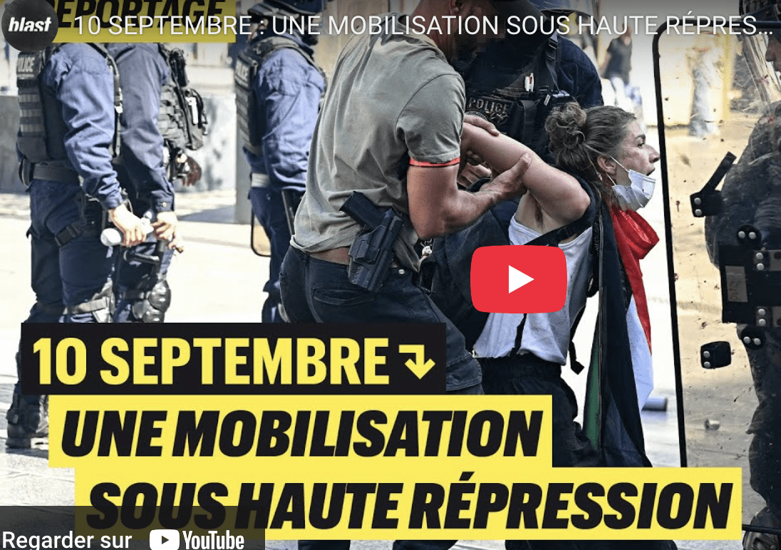 Une mobilisation sous haute répression
