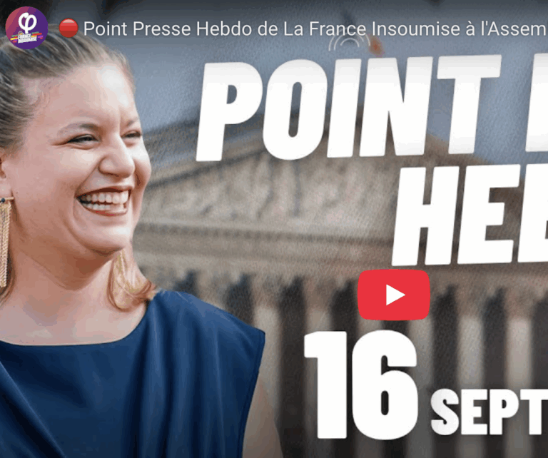 conférence de presse LFI