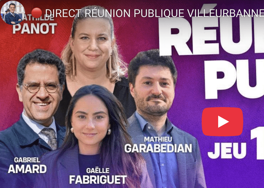 LFI : réunion publique Villeurbanne