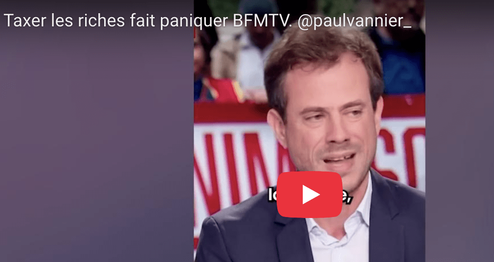 Taxer les riches fait paniquer BFMTV.