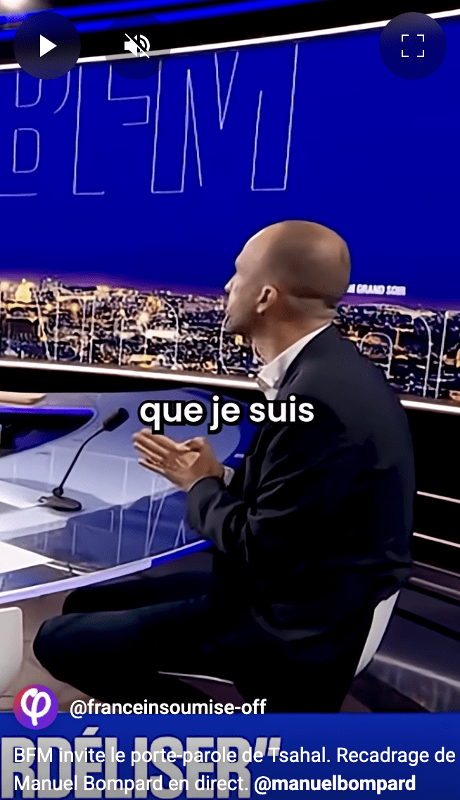 Recadrage en direct