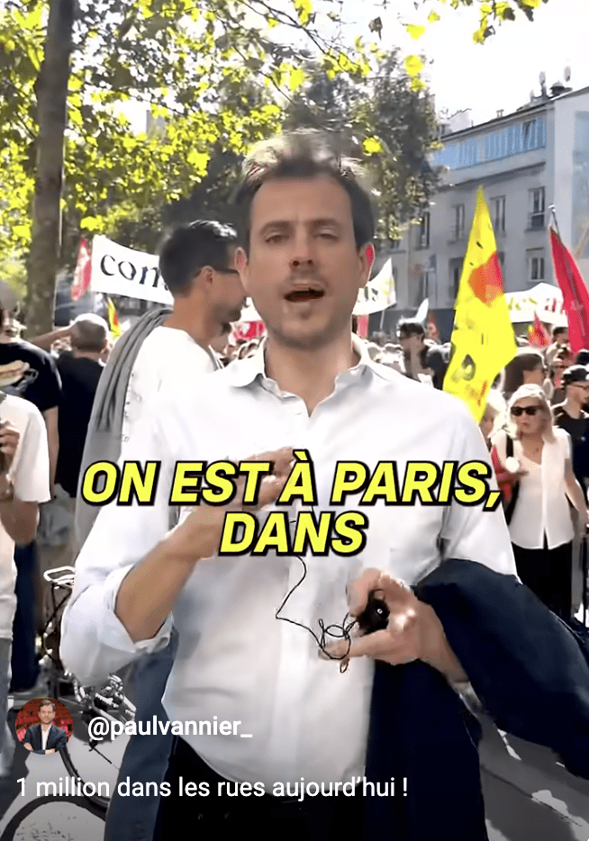 1 million dans les rues aujourd’hui