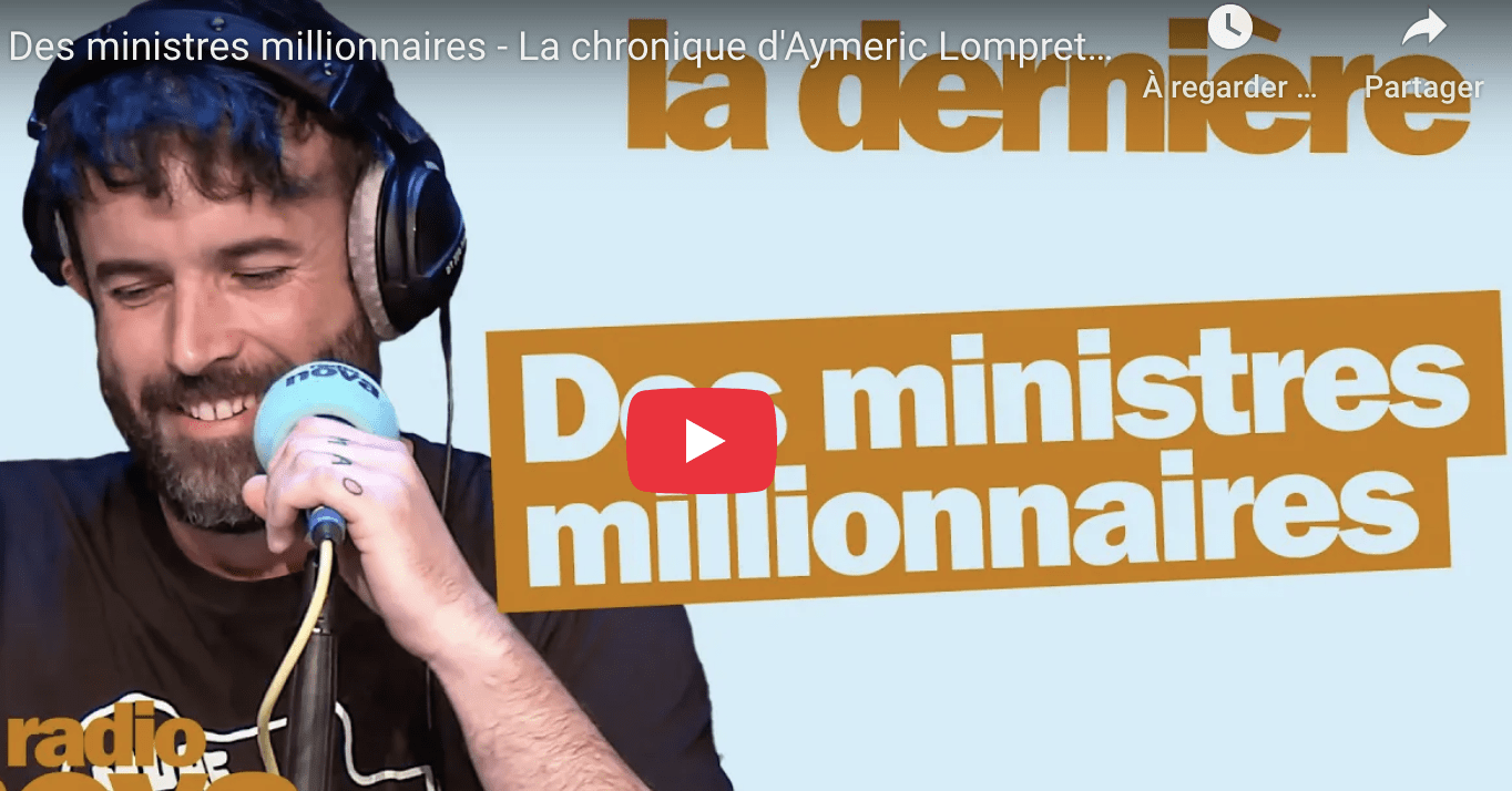 Des ministres millionnaires