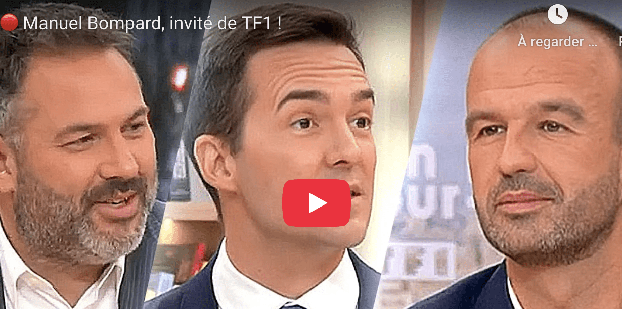 Manuel Bompard, invité de TF1
