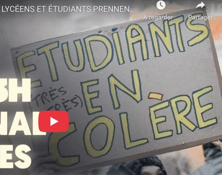 Jeunesse en colère