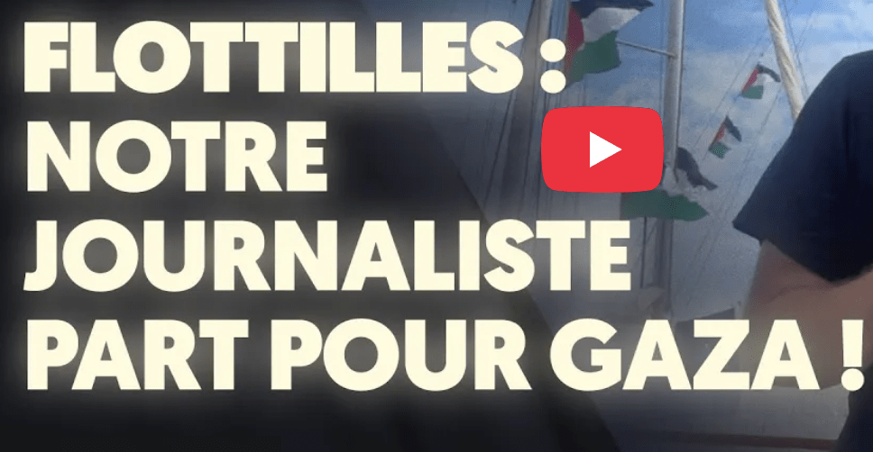 Le média embarque pour Gaza