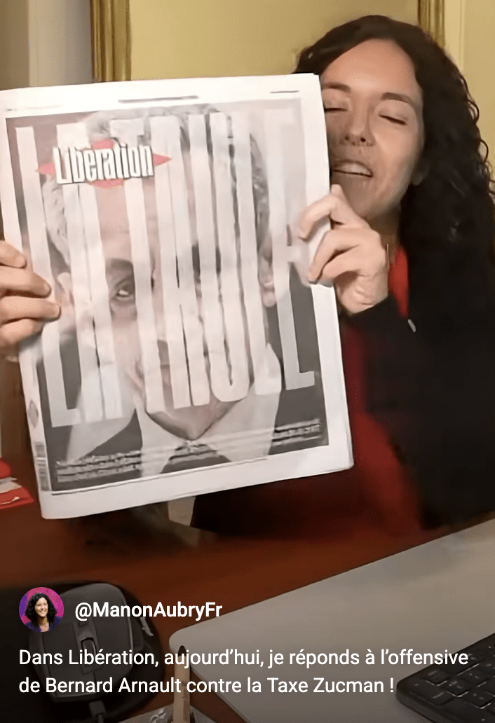 Dans Libération, aujourd’hui