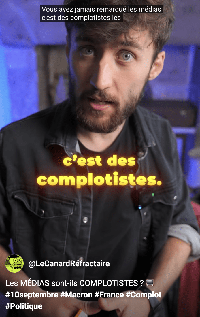 Complotistes ?