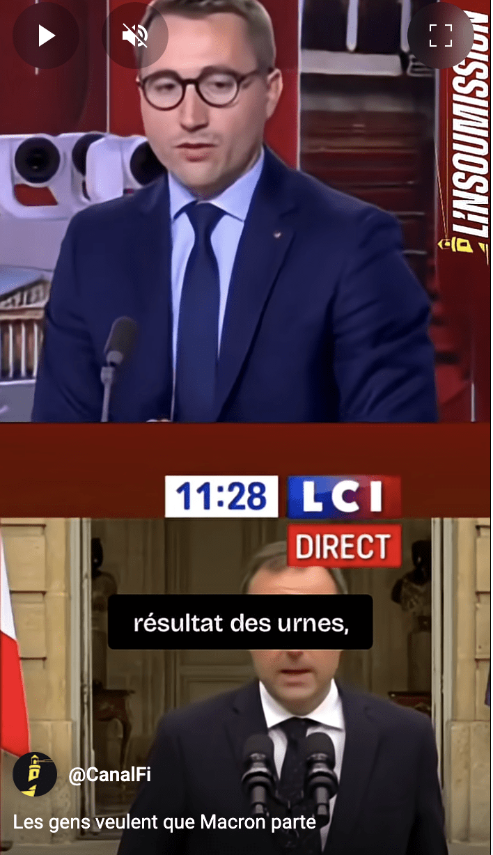 Macron dégage
