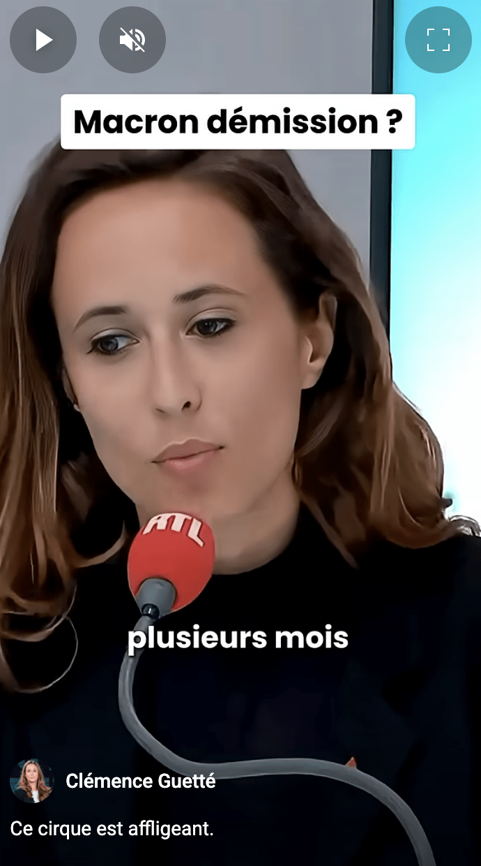 Macron démission