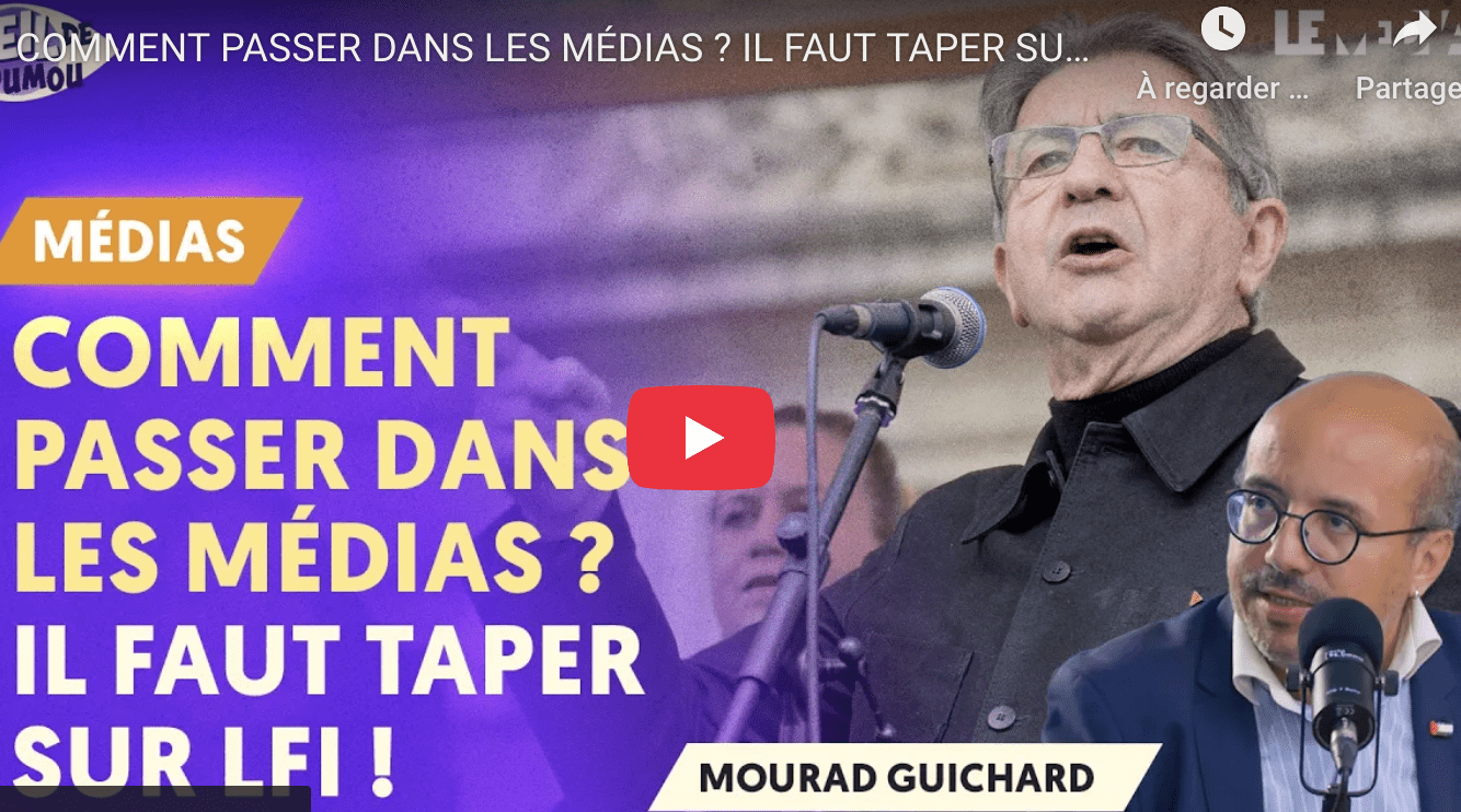 Passer dans les médias