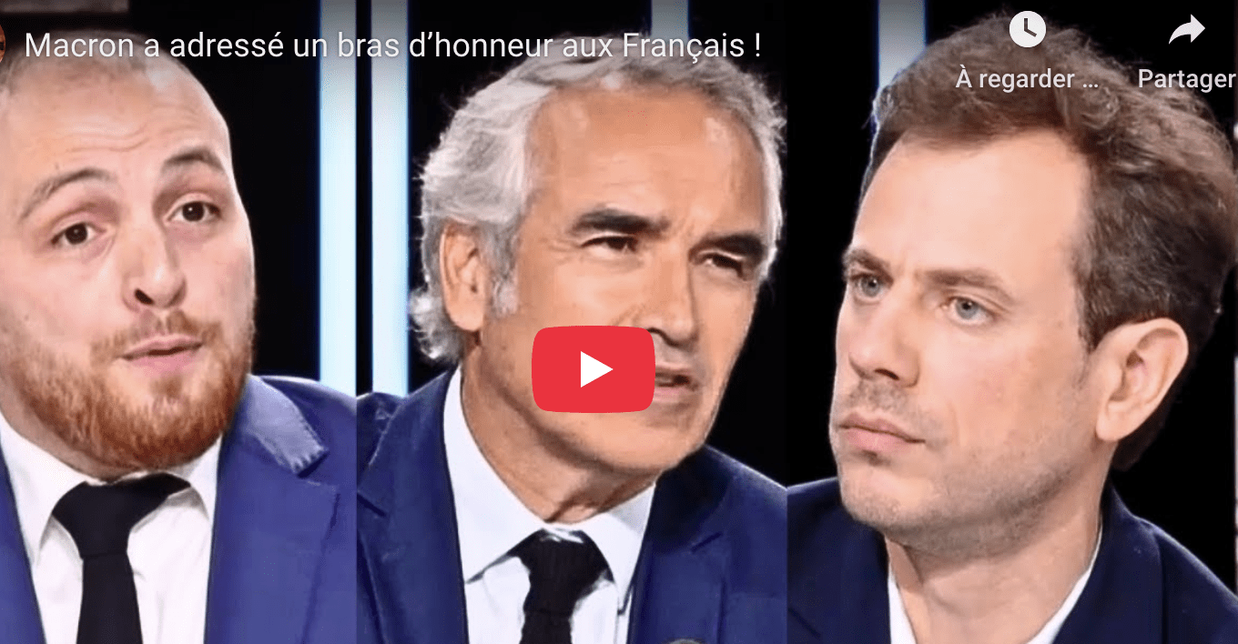 un bras d'honneur